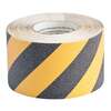 Antislip tape 100mm schwarz-gelb - gestreift